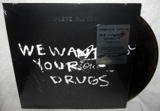 COMPLETE CONTROL "We Want Your Drugs" 12" EP (Color Vinyl)